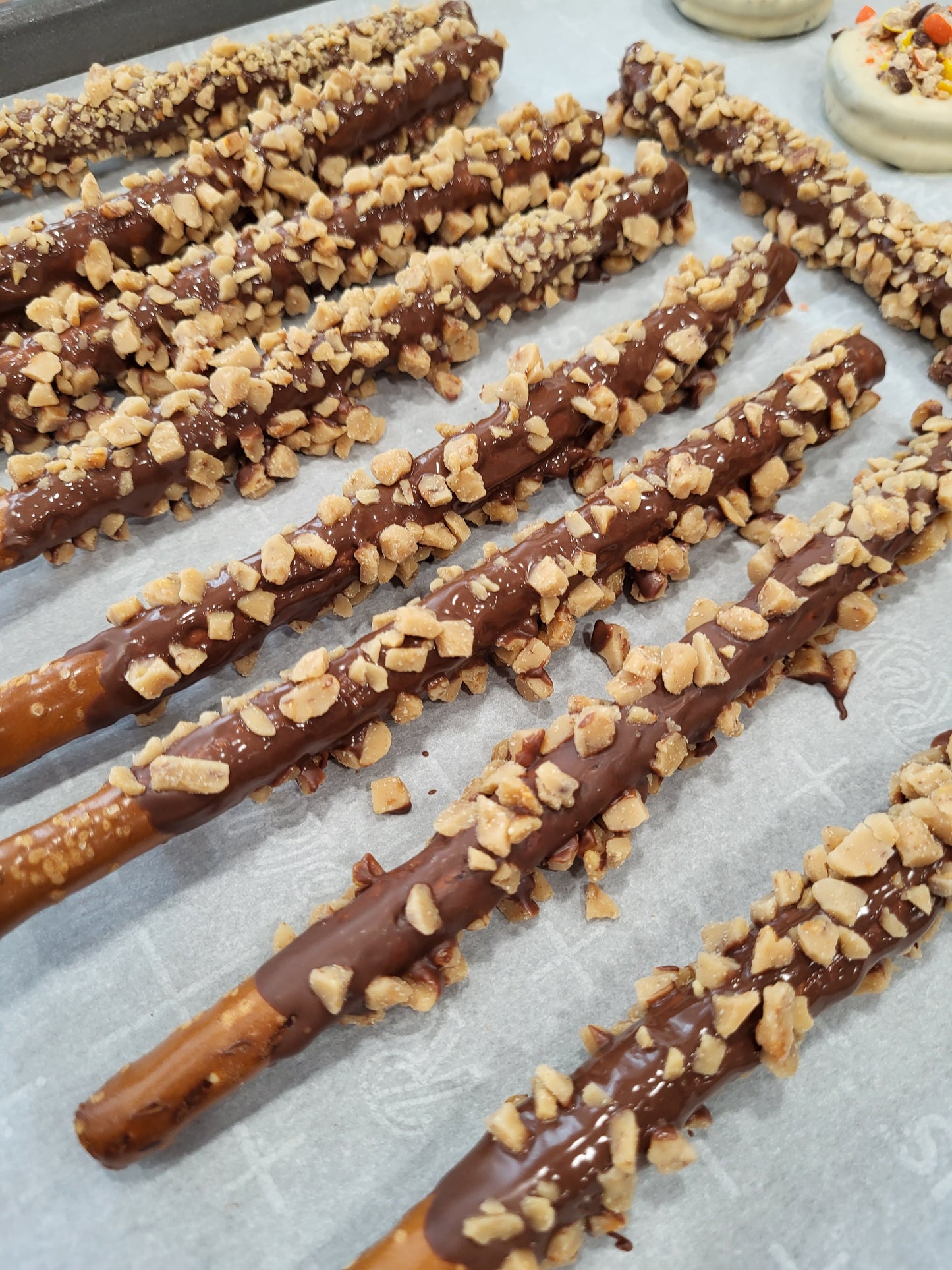 Toffee Pretzels - Dozen