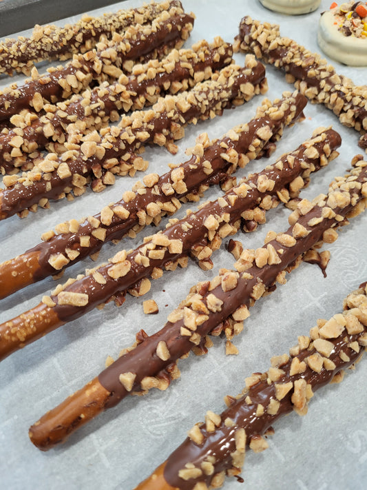 Toffee Pretzels - Dozen